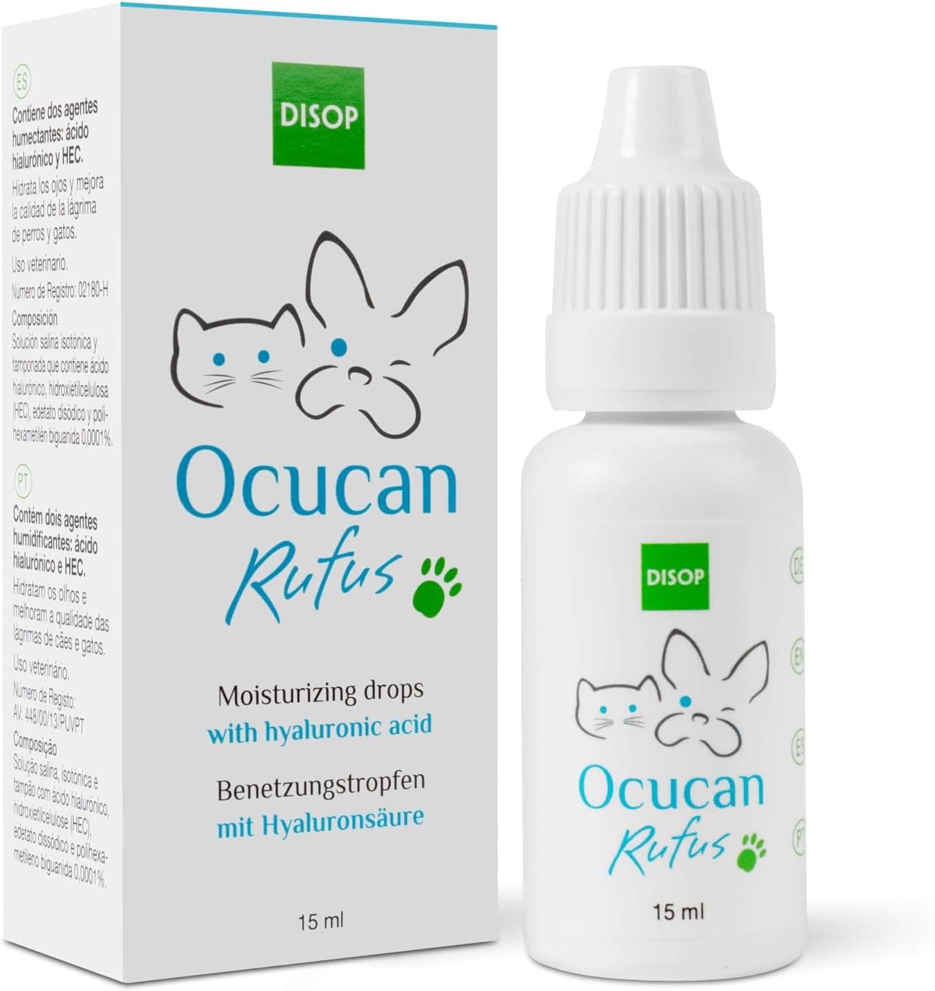 Ocucan Limpiador Ocular Perros y Gatos